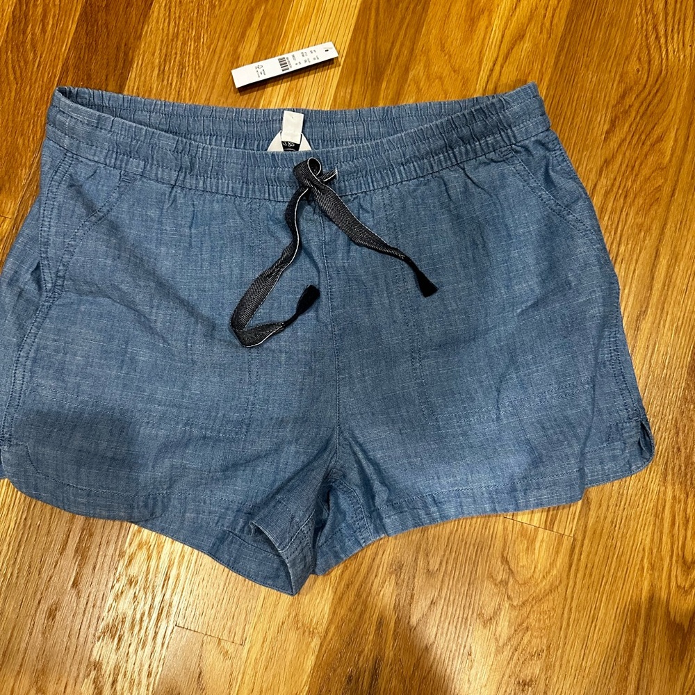 J. Crew chambray shorts